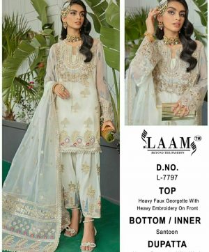 LAAM FASHION L 7797 PAKISTANI SALWAR KAMEEZ WHOLESALER