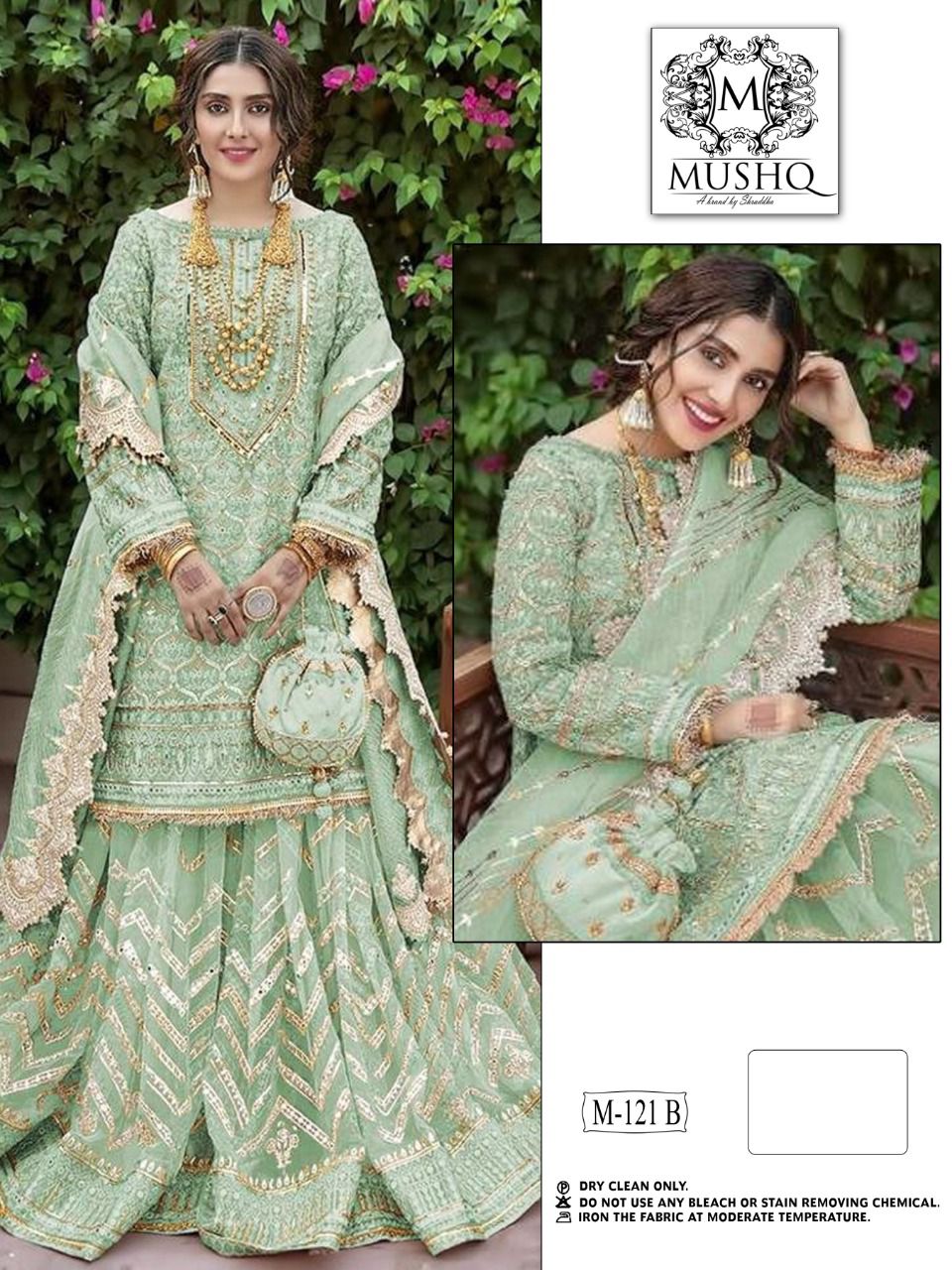 MUSHQ M 121 B BY SHRADDHA DESIGNER SALWAR KAMEEZ WHOLESALER