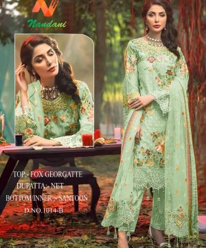 NANDANI FASHION 1014 B PAKISTANI SALWAR KAMEEZ WHOLESALER