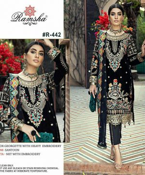 RAMSHA R 422 PAKISTANI SALWAR KAMEEZ WHOLESALER