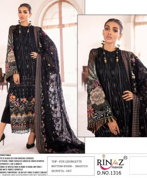 RINAZ FASHION 1316 PAKISTANI SALWAR KAMEEZ WHOLESALER