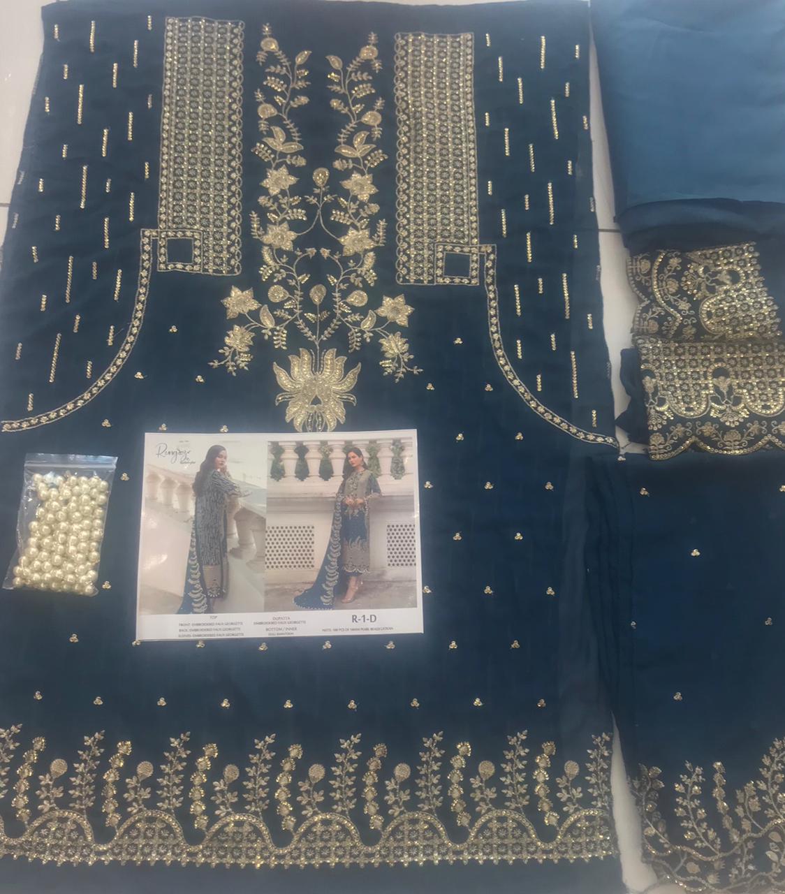 RUNGREZ R 1 D PAKISTANI SALWAR KAMEEZ WHOLESALER