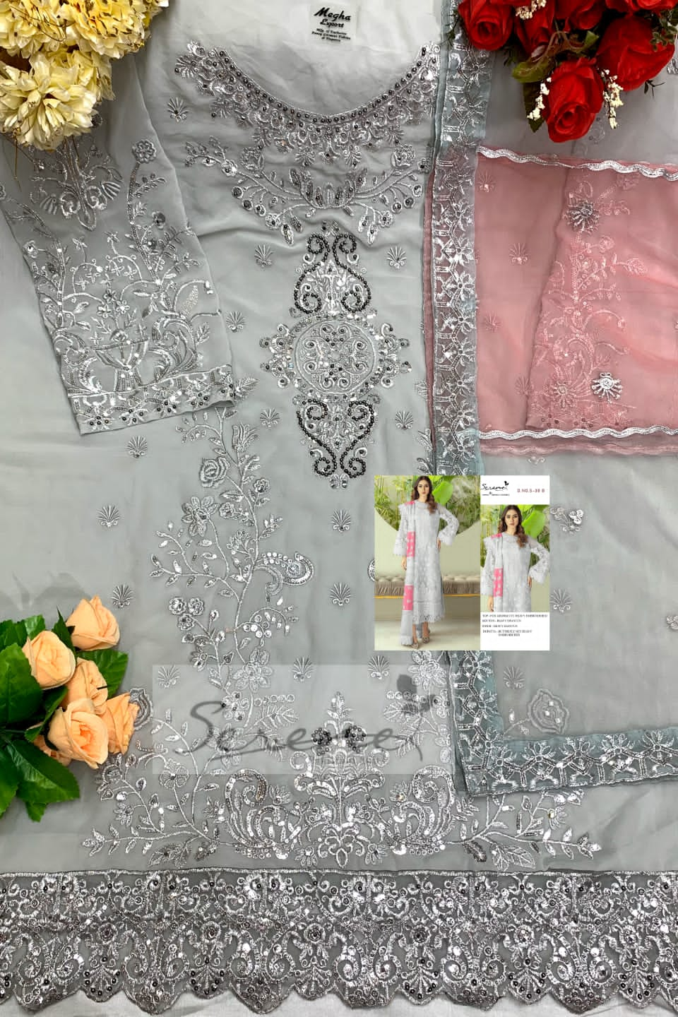 SERENE S 38 B PAKISTANI SALWAR KAMEEZ WHOLESALER