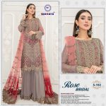 SHANAYA S 102 ROSE BRIDEL PAKISTANI SALWAR KAMEEZ WHOLESALER