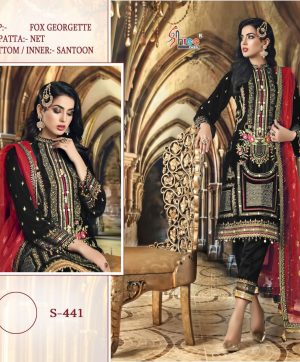 SHREE FABS S 441 PAKISTANI SALWAR KAMEEZ WHOLESALER