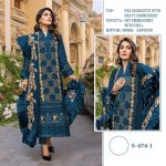 SHREE FABS S 474 I PAKISTANI SALWAR KAMEEZ WHOLESALER