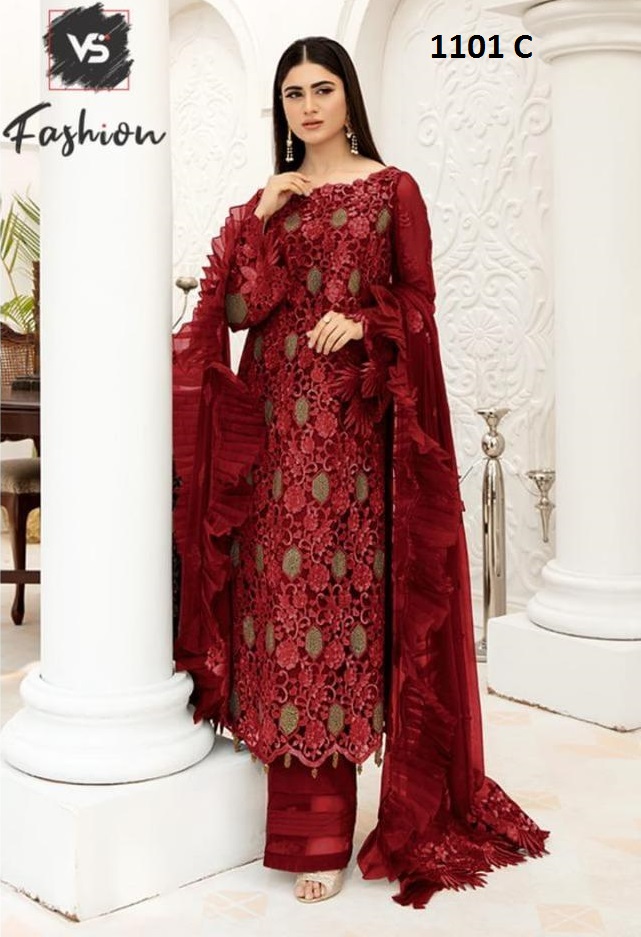 VS FASHION 1101 C PAKISTANI SALWAR KAMEEZ WHOLESALER