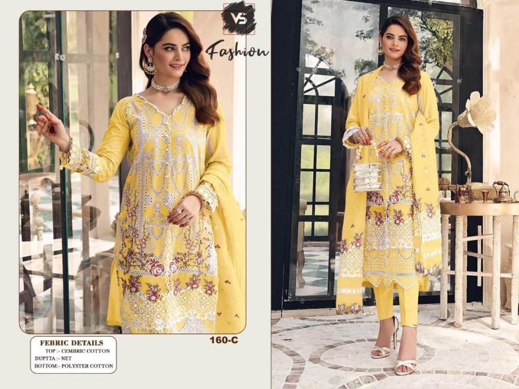 VS FASHION 160 C PAKISTANI SALWAR KAMEEZ WHOLESALER