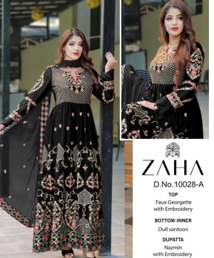 ZAHA 10028 A PAKISTANI SALWAR KAMEEZ WHOLESALER