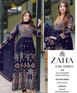 ZAHA 10028 C PAKISTANI SALWAR KAMEEZ WHOLESALER