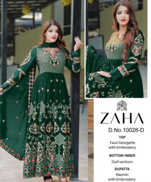 ZAHA 10028 D PAKISTANI SALWAR KAMEEZ WHOLESALER