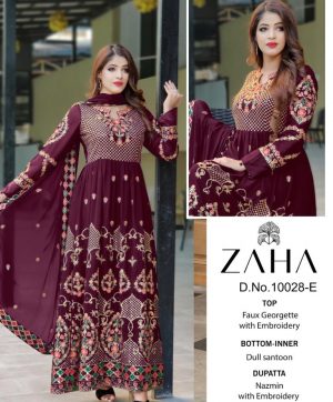 ZAHA 10028 E PAKISTANI SALWAR KAMEEZ WHOLESALER