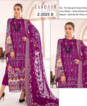 ZARQASH 2025 B PAKISTANI SALWAR KAMEEZ WHOLESALER