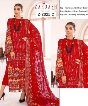 ZARQASH 2025 C PAKISTANI SALWAR KAMEEZ WHOLESALER