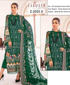 ZARQASH 2025 D PAKISTANI SALWAR KAMEEZ WHOLESALER