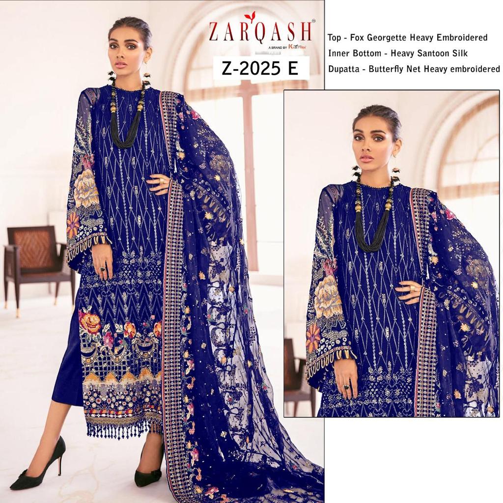 ZARQASH 2025 E PAKISTANI SALWAR KAMEEZ WHOLESALER