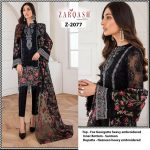 ZARQASH Z 2077 PAKISTANI SALWAR KAMEEZ WHOLESALER