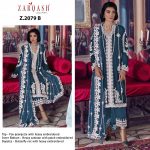 ZARQASH Z 2079 B PAKISTANI SALWAR KAMEEZ WHOLESALER