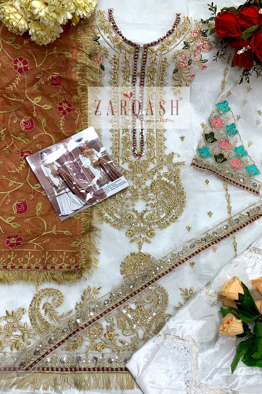 ZARQASH Z 2080 D MARIYA B VOL 2 SALWAR KAMEEZ WHOLESALER