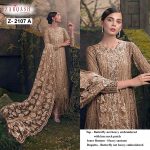 ZARQASH Z 2107 A PAKISTANI SALWAR KAMEEZ WHOLESALER