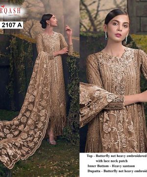 ZARQASH Z 2107 A PAKISTANI SALWAR KAMEEZ WHOLESALER