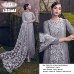 ZARQASH Z 2107 B PAKISTANI SALWAR KAMEEZ WHOLESALER