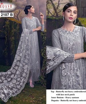 ZARQASH Z 2107 B PAKISTANI SALWAR KAMEEZ WHOLESALER