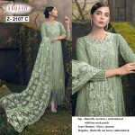 ZARQASH Z 2107 C PAKISTANI SALWAR KAMEEZ WHOLESALER