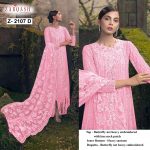 ZARQASH Z 2107 D PAKISTANI SALWAR KAMEEZ WHOLESALER