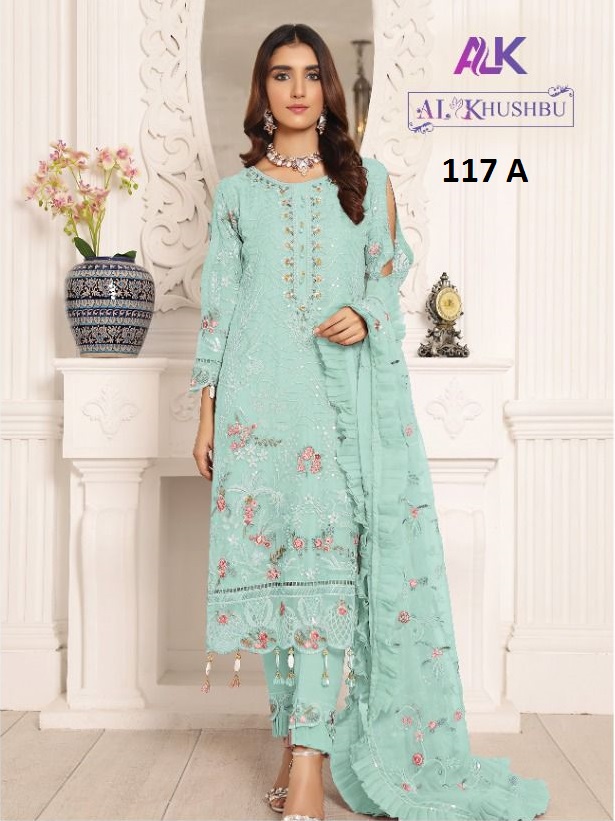 AL KHUSHBU 117 A ALIZEH VOL 1 SALWAR KAMEEZ WHOLESALER