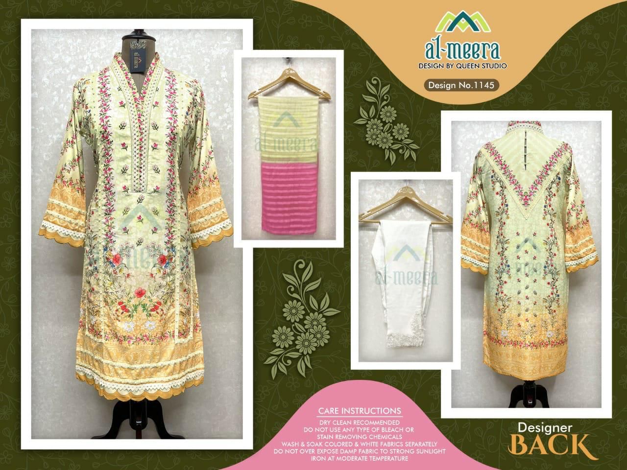 AL MEERA 1145 PAKISTANI READYMADE TUNIC COLLECTION