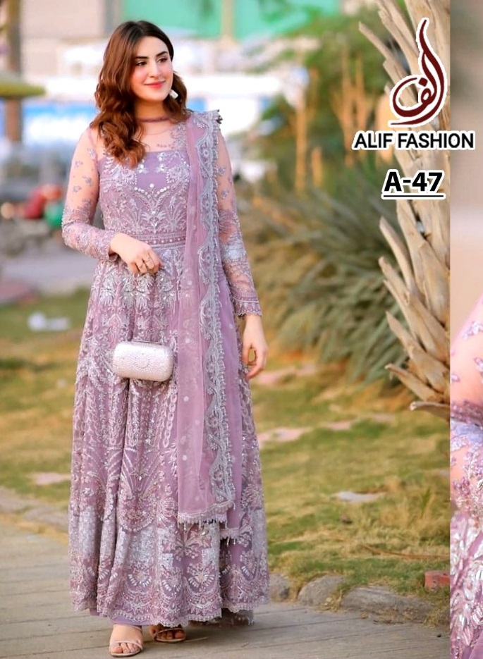 ALIF FASHION A 47 EID SPECIAL SALWAR KAMEEZ WHOLESALER