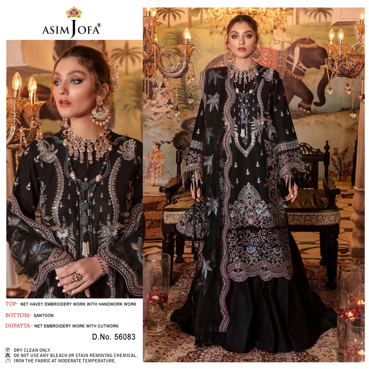 ASIM JOFA 56083 PAKISTANI SALWAR KAMEEZ WHOLESALER