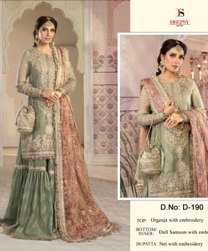 DEEPSY D 190 PAKISTANI SALWAR KAMEEZ WHOLESALER