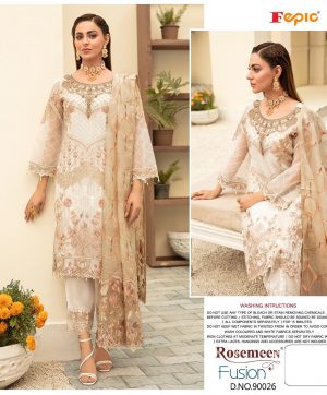 FEPIC 90026 ROSEMEEN FUSION SALWAR KAMEEZ WHOLESALER