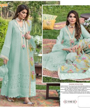 FEPIC C 1149 B ROSEMEEN PAKISTANI SALWAR KAMEEZ WHOLESALER