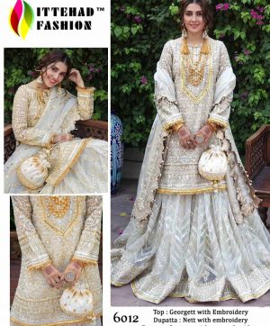 ITTEHAD FASHION 6012 PAKISTANI SALWAR KAMEEZ WHOLESALER