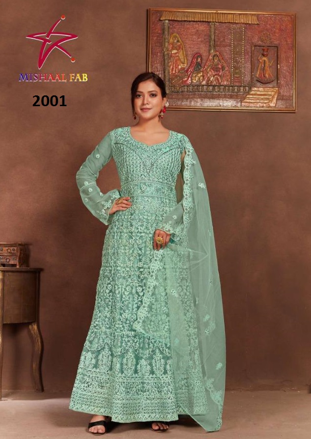 MISHAAL FAB 2001 PAKISTANI STICHED SALWAR KAMEEZ WHOLESALER