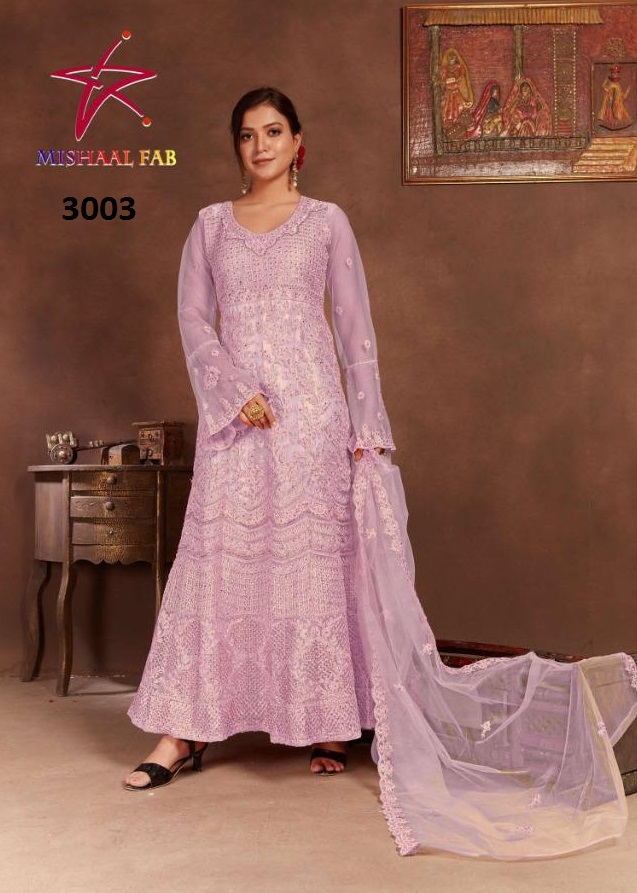 MISHAAL FAB 3003 PAKISTANI SALWAR KAMEEZ WHOLESALER