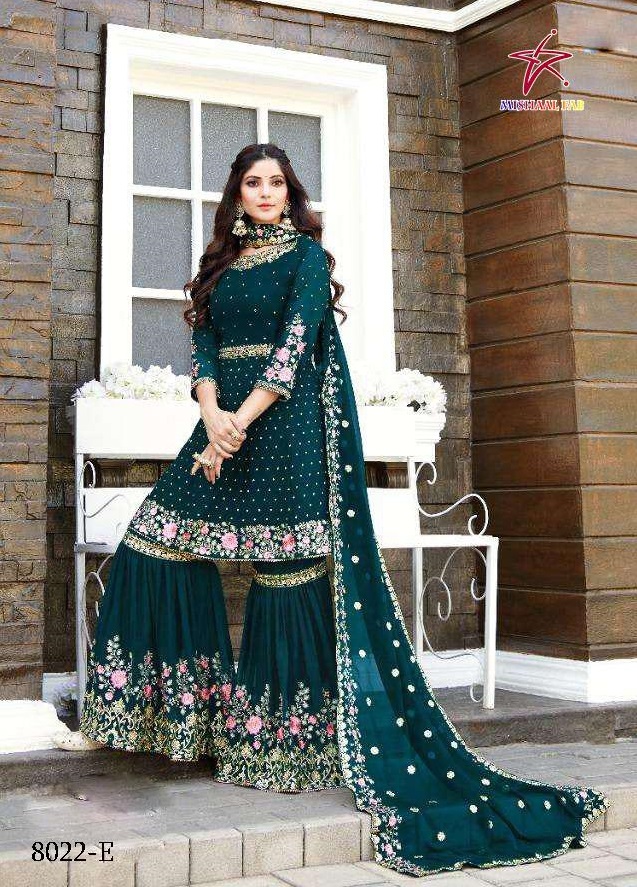 MISHAAL FAB 8022 E PAKISTANI SALWAR KAMEEZ WHOLESALER