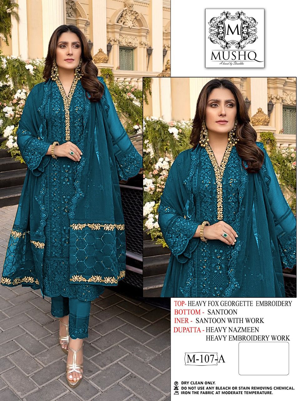 MUSHQ M 107 A BY SHRADDHA DESIGNER SALWAR KAMEEZ WHOLESALER