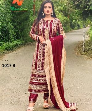 NANDANI FASHION 1017 B PAKISTANI SALWAR KAMEEZ WHOLESALER