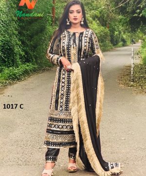 NANDANI FASHION 1017 C PAKISTANI SALWAR KAMEEZ WHOLESALER