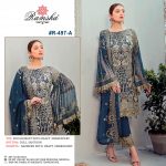 RAMSHA R 497 A PAKISTANI SALWAR KAMEEZ WHOLESALER