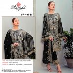 RAMSHA R 497 B PAKISTANI SALWAR KAMEEZ WHOLESALER