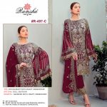 RAMSHA R 497 C PAKISTANI SALWAR KAMEEZ WHOLESALER