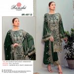 RAMSHA R 497 D PAKISTANI SALWAR KAMEEZ WHOLESALER