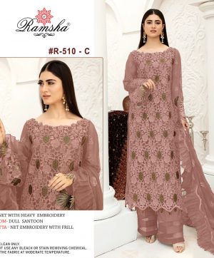 RAMSHA R 510 C PAKISTANI SALWAR KAMEEZ WHOLESALER