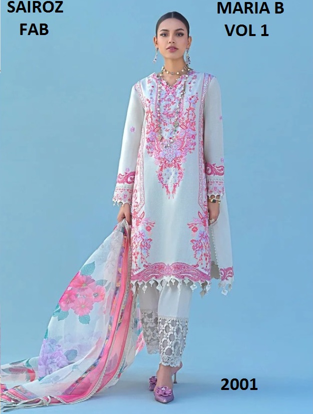 SAIROZ FAB 2001 MARIA B SALWAR KAMEEZ WHOLESALER