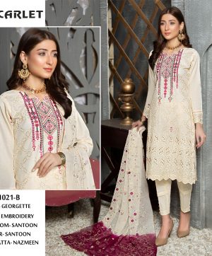 SCARLET 1021 B PAKISTANI SALWAR KAMEEZ WHOLESALER